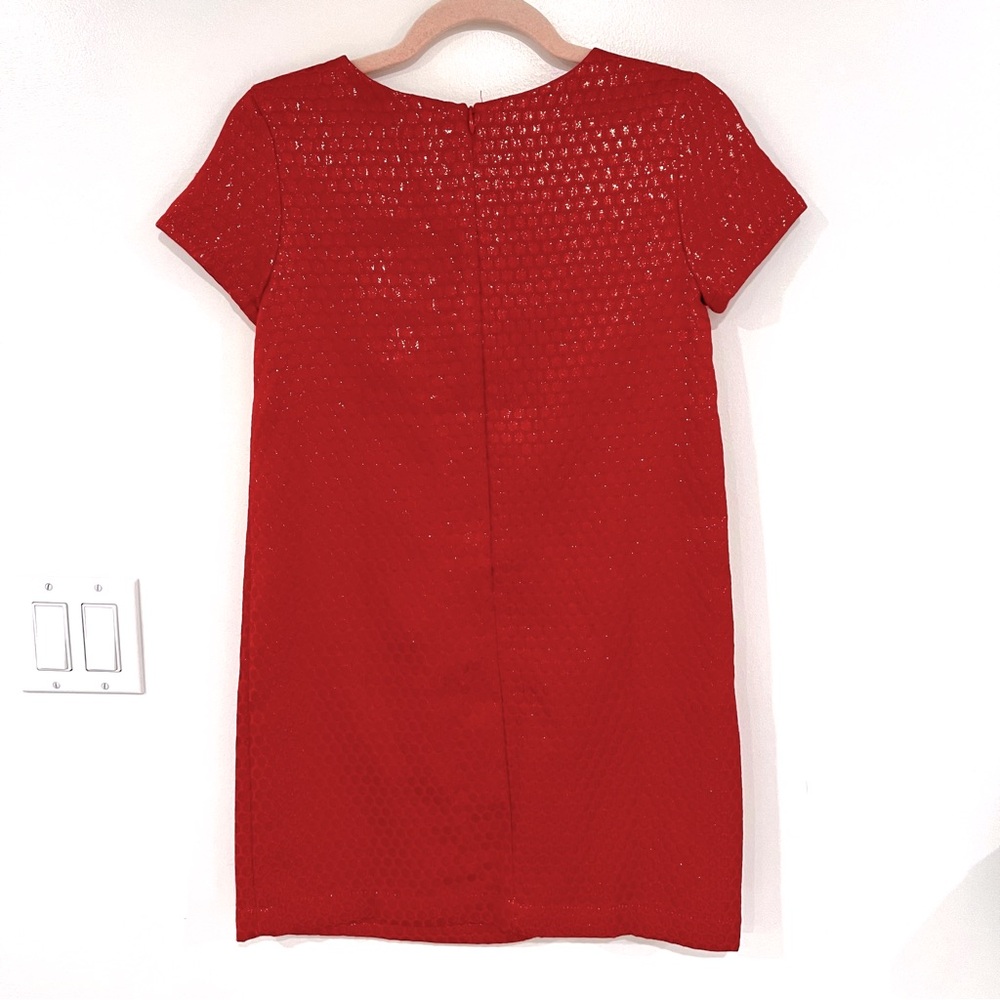 GAP Kids Metallic Pleated Dress in Jacquard Girls Sz XL NWT - Picture 4 of 10